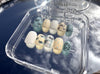 Petite Ribbon handmade press-on nail set in ModMani clear case